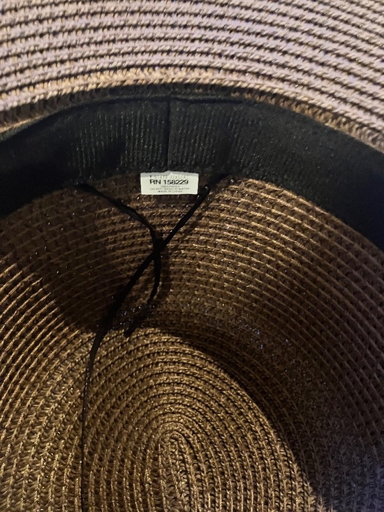 8 OTHER REASONS Wide Brim Brown Straw Hat Women\'s M main image 6